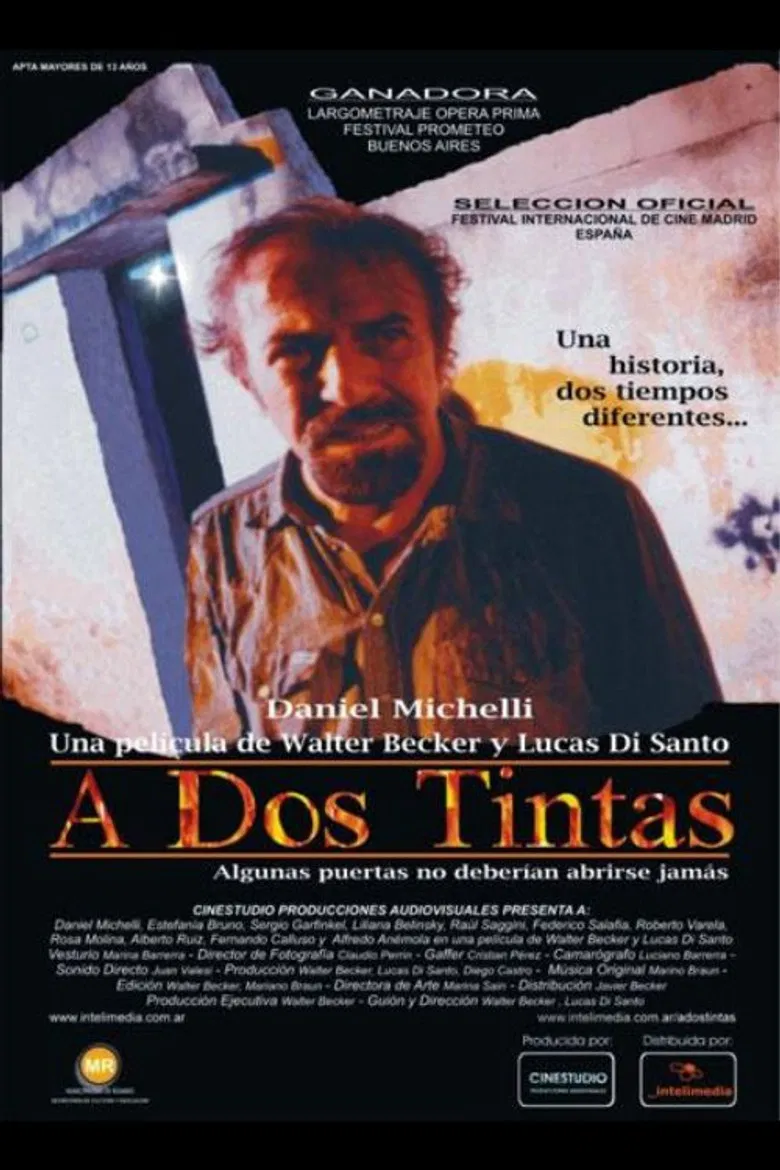 A dos tintas poster background