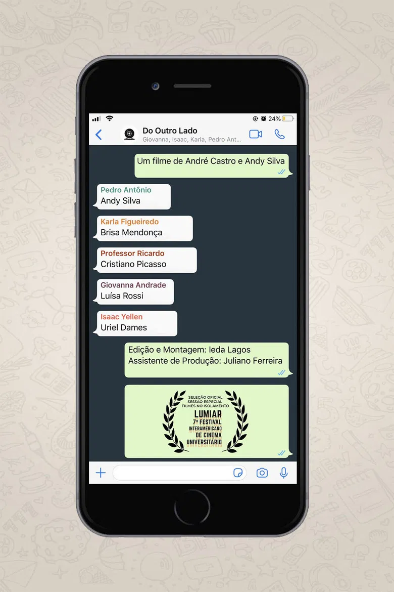 Do Outro Lado poster background