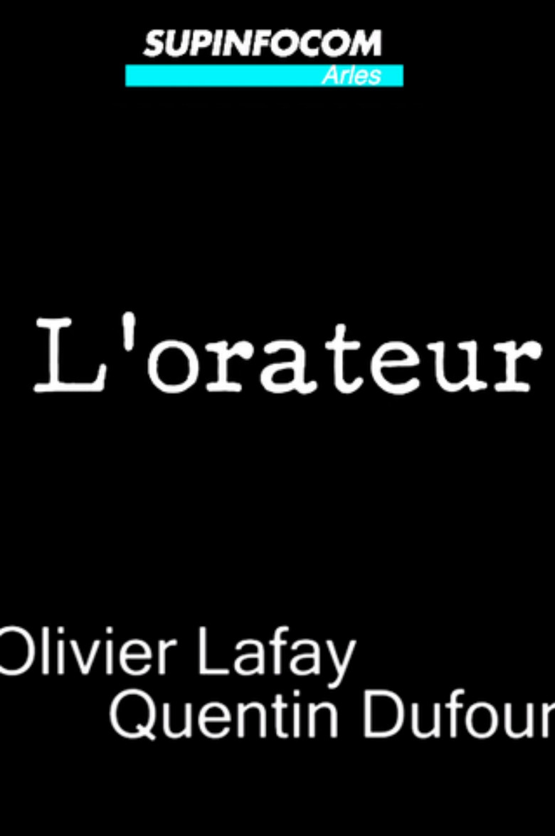 L'Orateur poster background