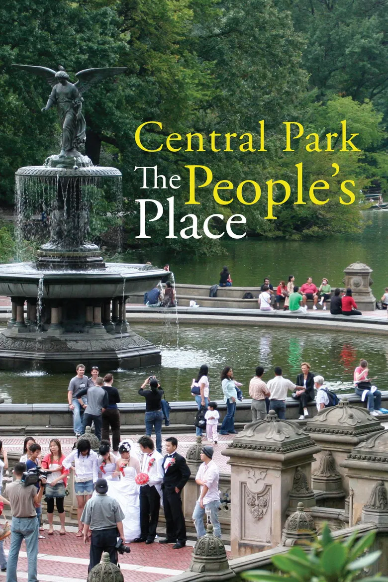 Central Park: The People's Place poster background