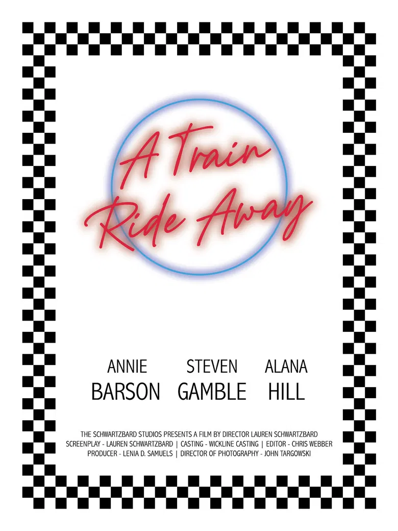 A Train Ride Away poster background