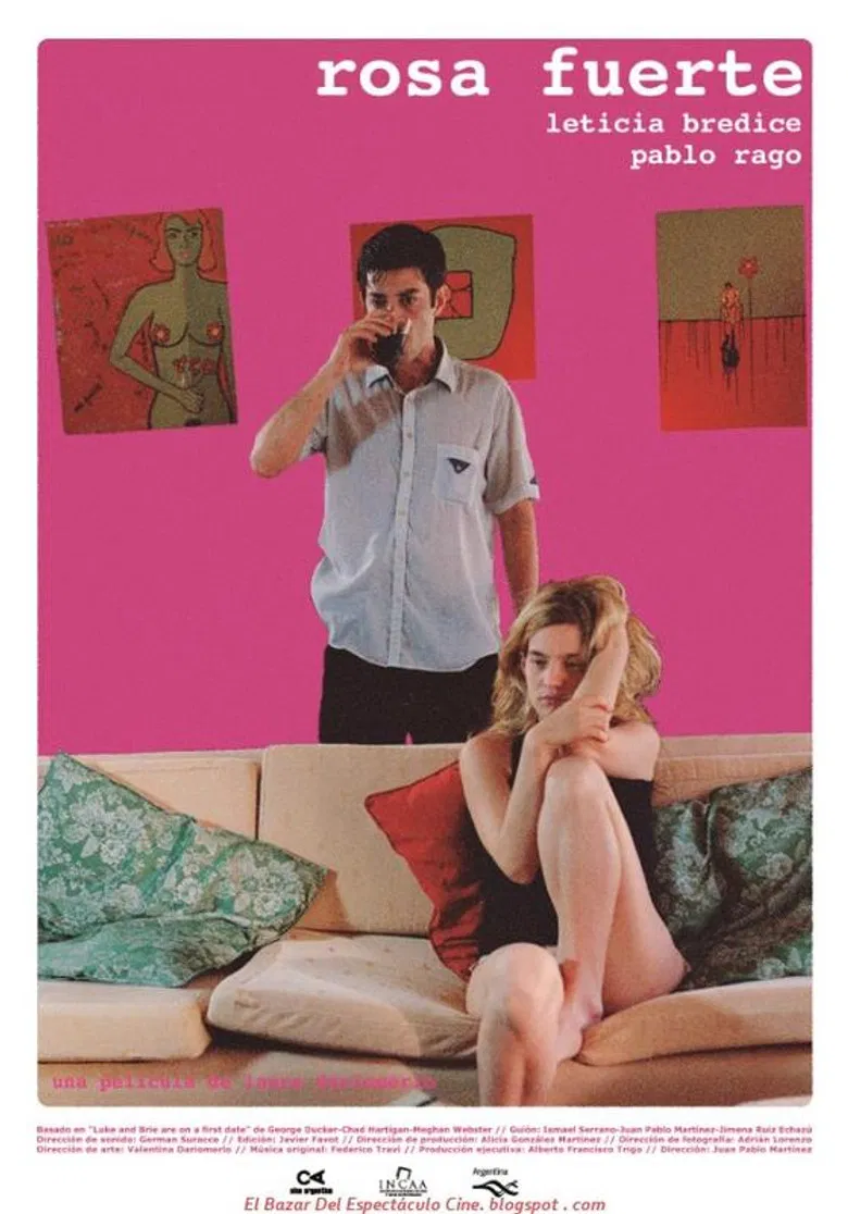 Rosa Fuerte poster background