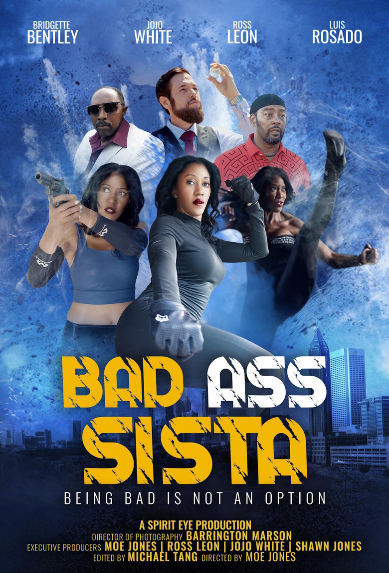Bad Ass Sista poster background
