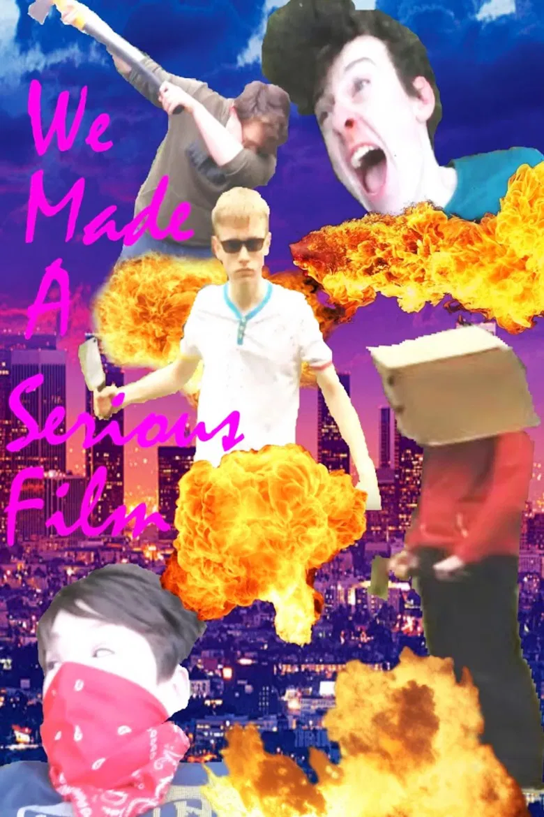 We Made a Serious Film poster background