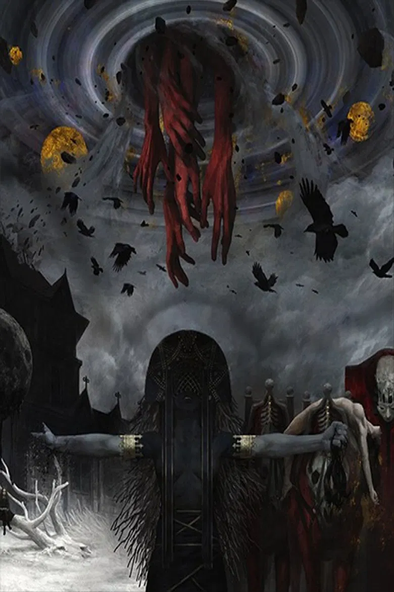 the GazettE TOUR 15-16 DOGMATIC FINAL -漆黒- LIVE AT 02.28 国立代々木競技場第一体育館 poster background