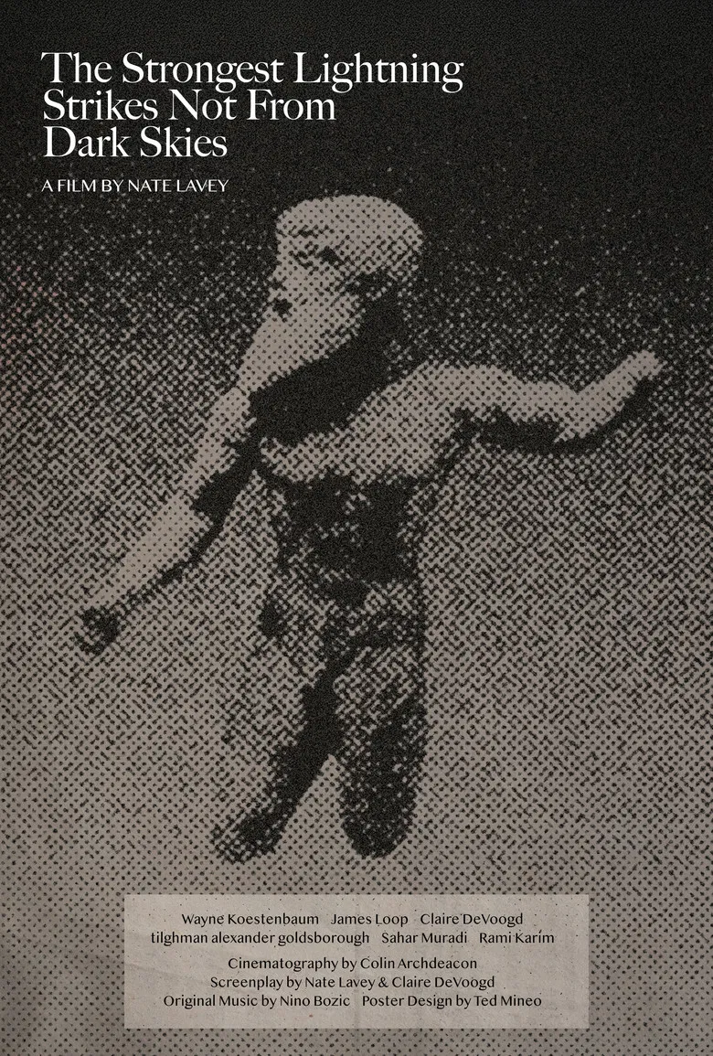 The Strongest Lightning Strikes Not From Dark Skies poster background