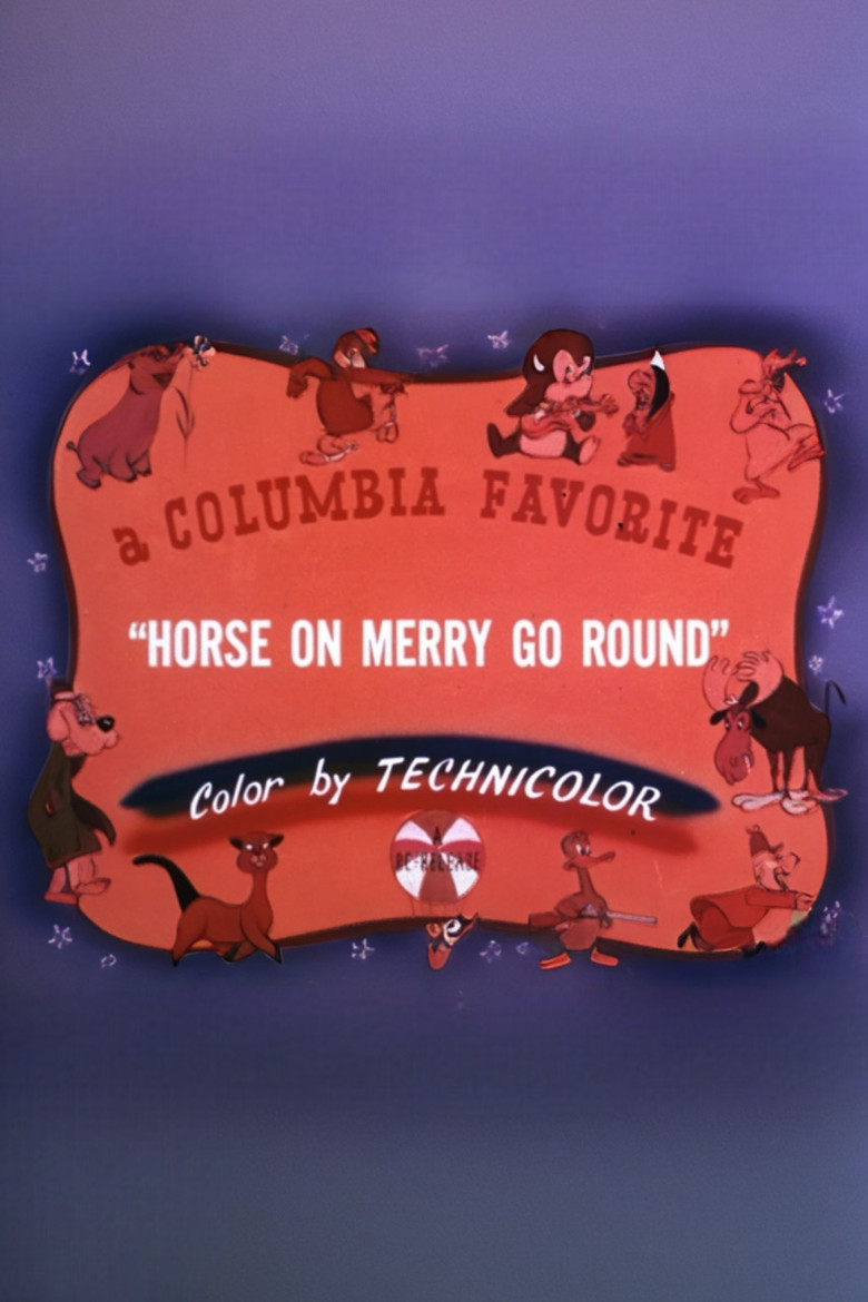 The Horse on the Merry-Go-Round poster background