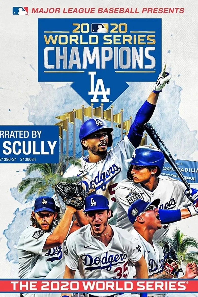 2020 Los Angeles Dodgers: The Official World Series Film poster background