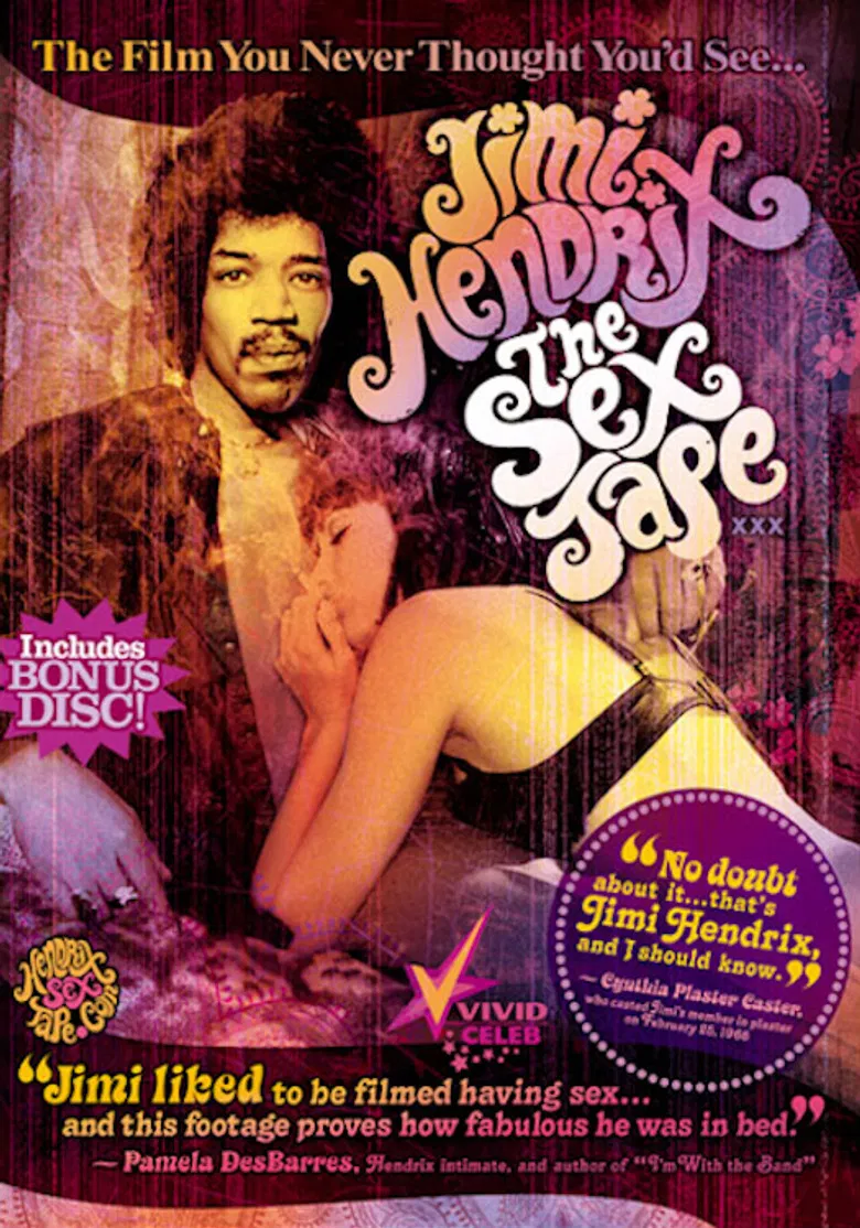 Jimi Hendrix: The Sex Tape poster background
