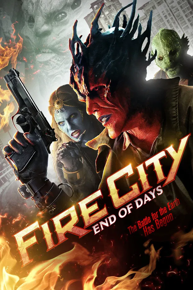 Fire City: End of Days poster background