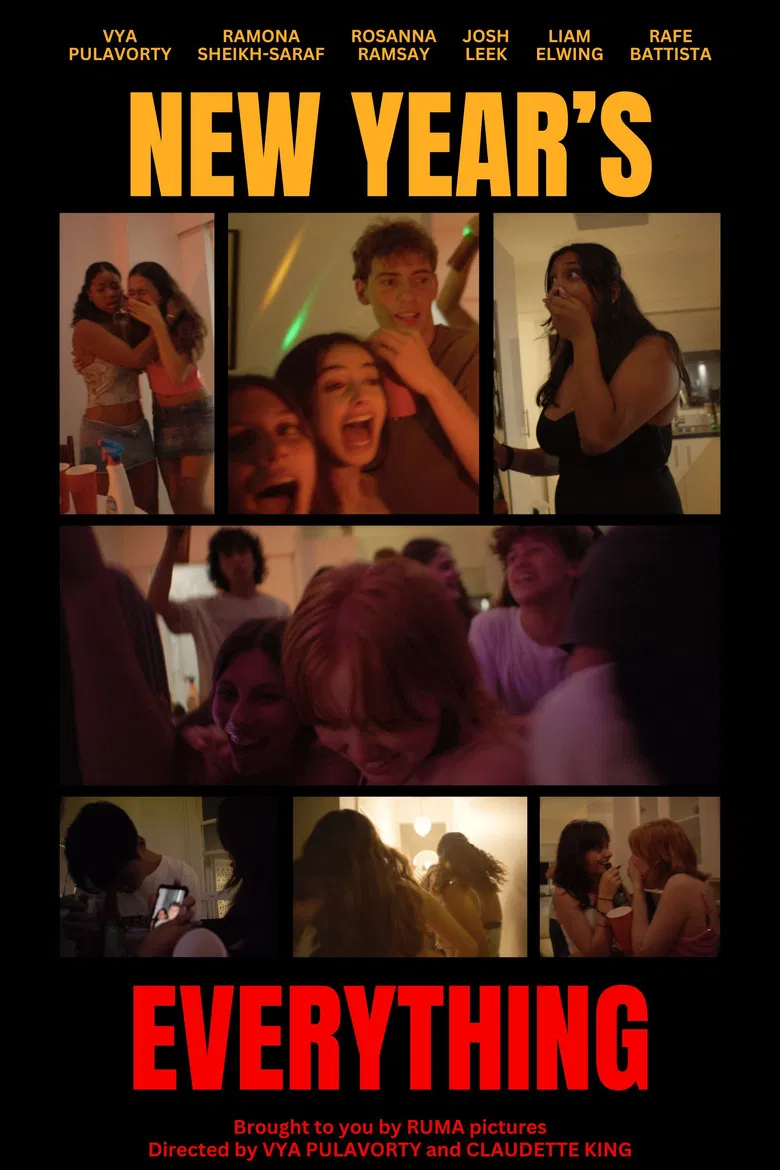 New Year's Everything poster background