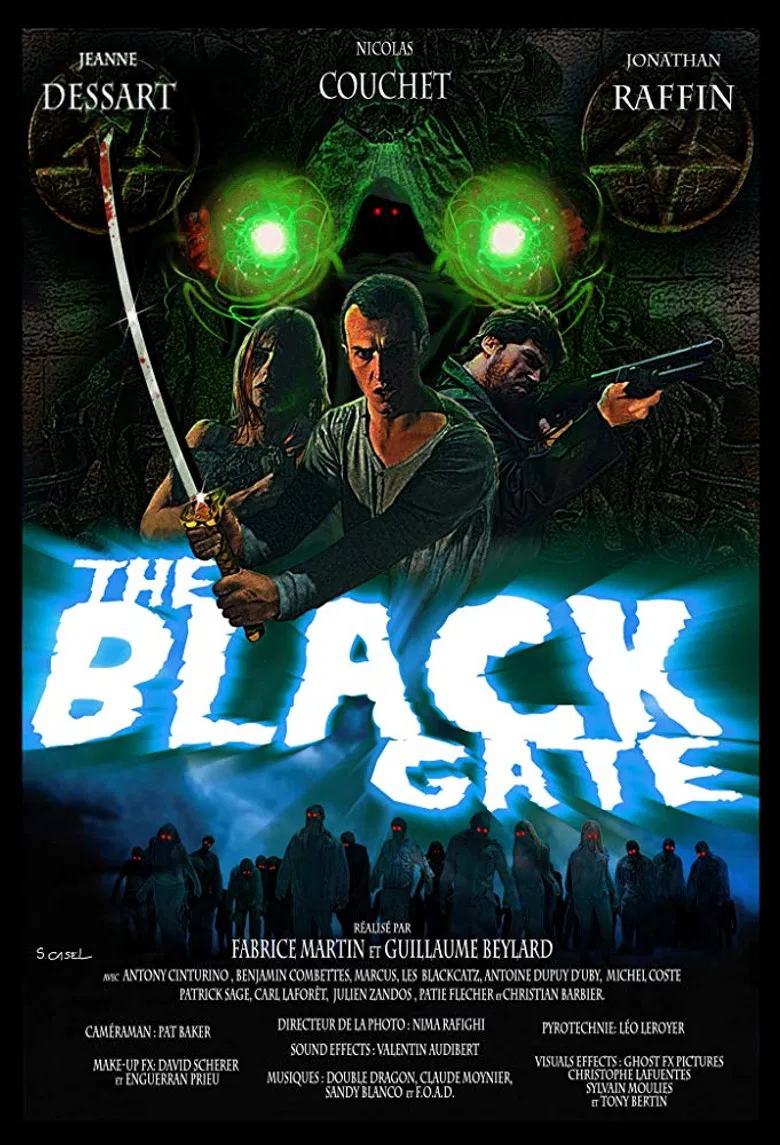 The Black Gate poster background