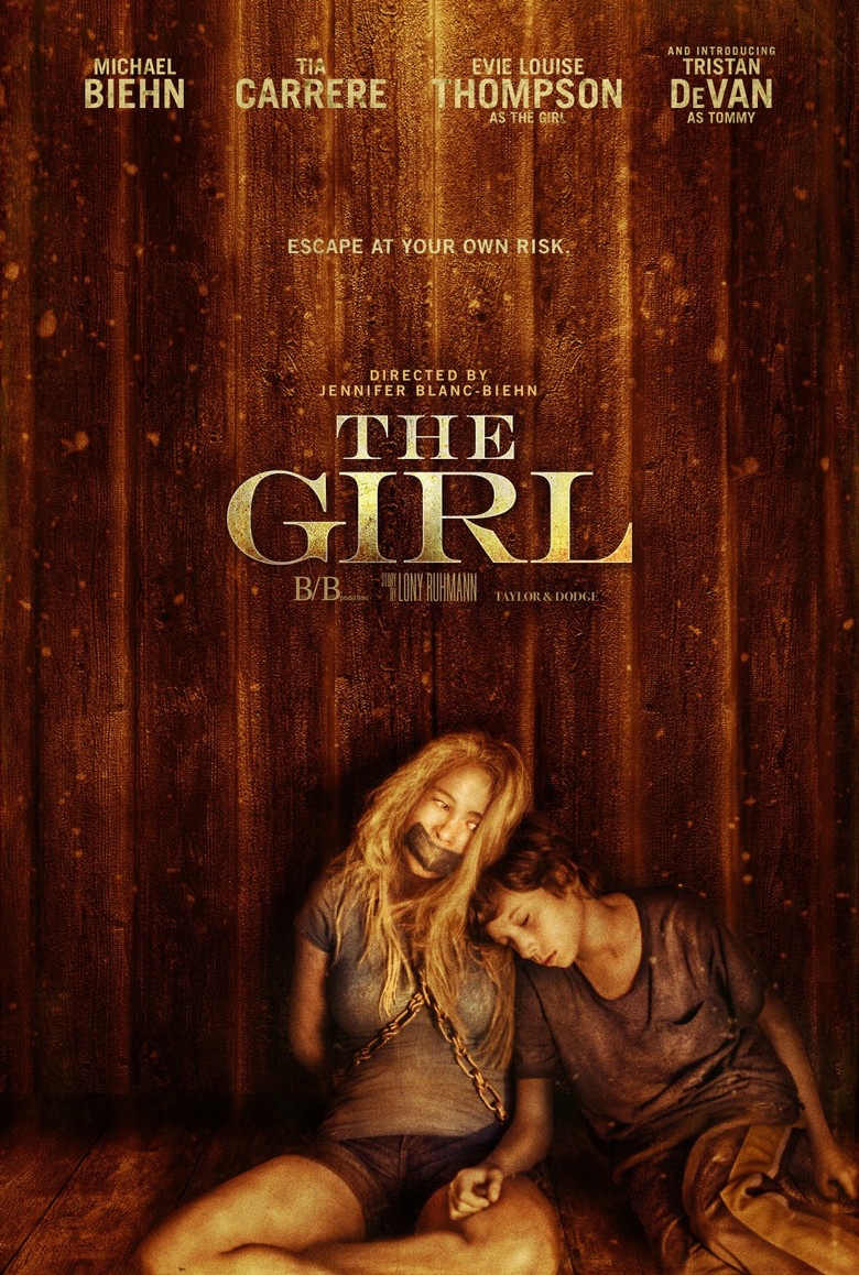 The Girl poster background