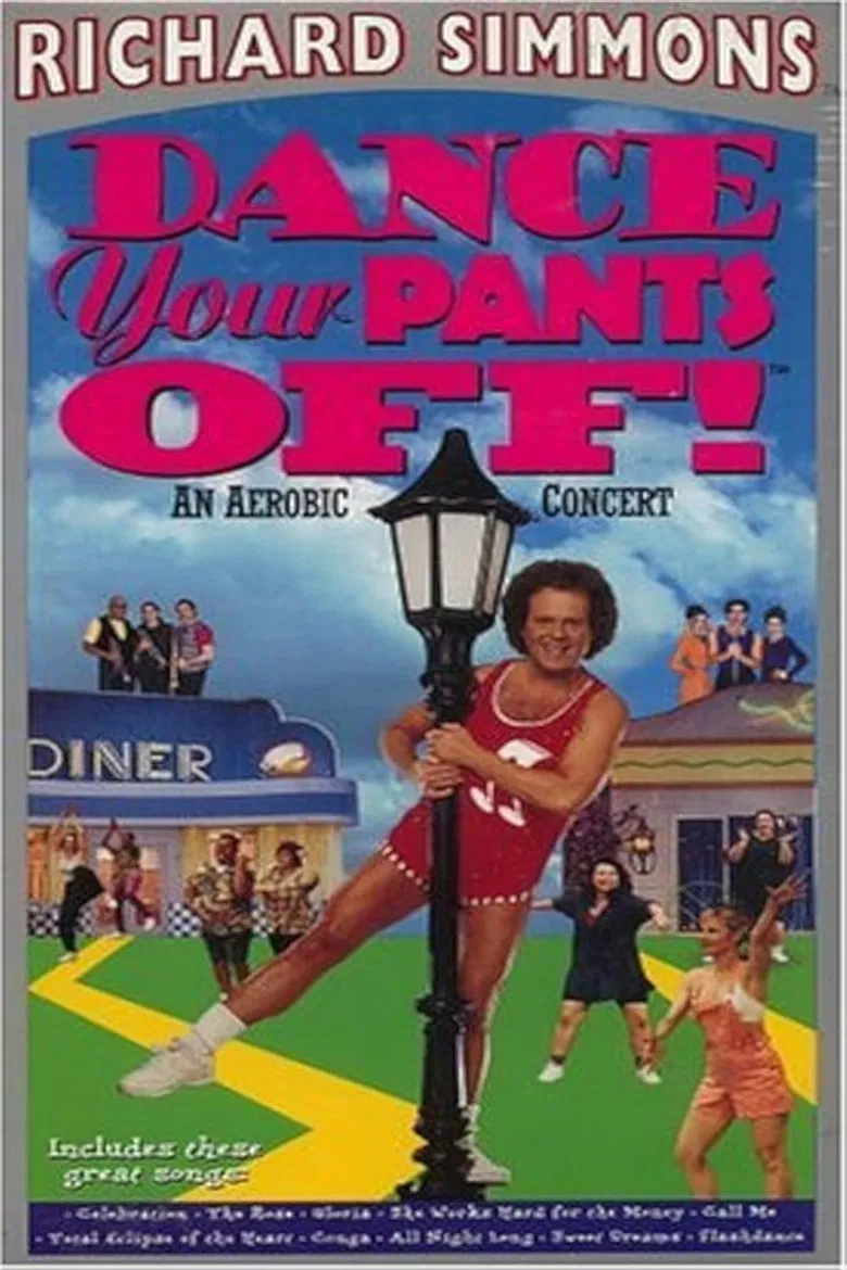 Richard Simmons: Dance Your Pants Off! poster background