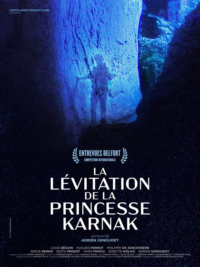 La Lévitation de la princesse Karnak poster background