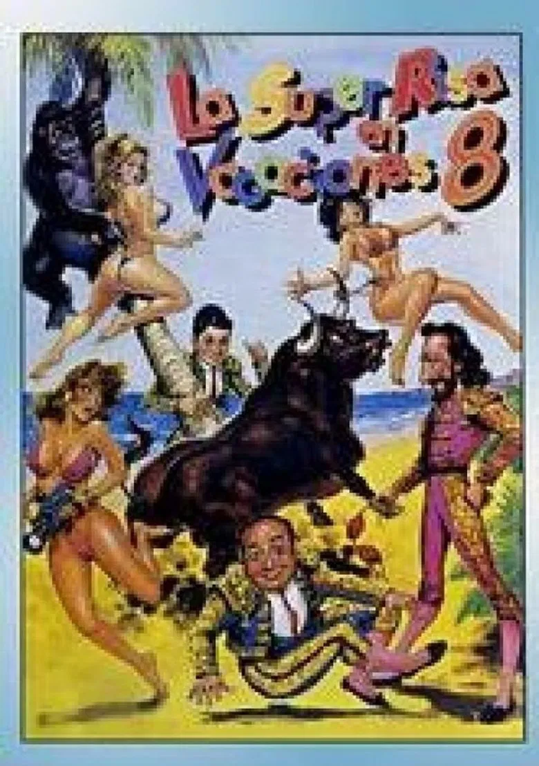 La risa en vacaciones 8 poster background