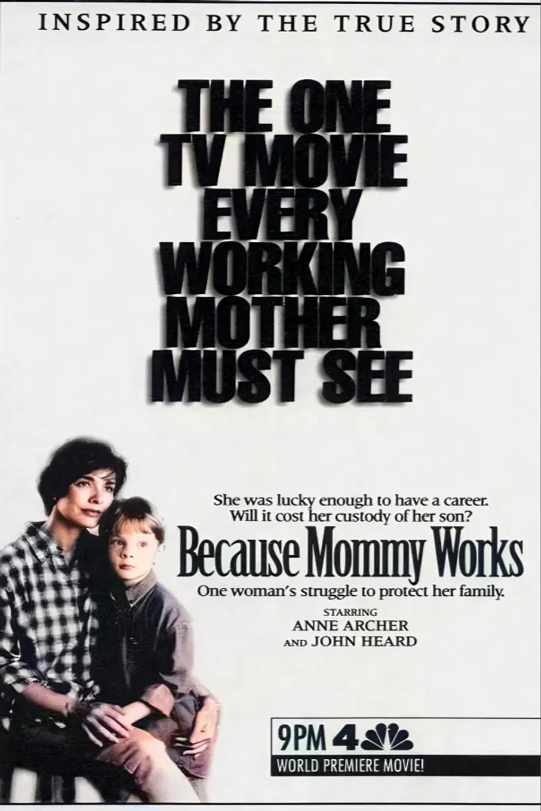 Because Mommy Works poster background