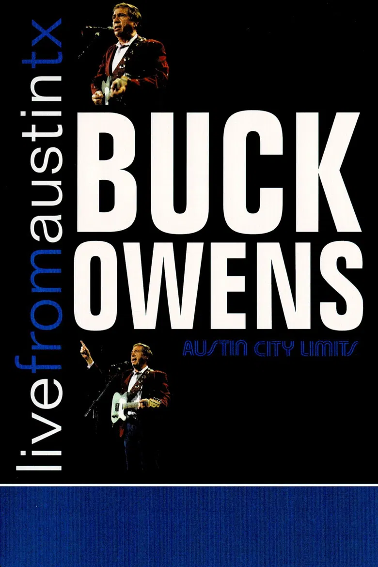 Buck Owens: Live From Austin, TX poster background