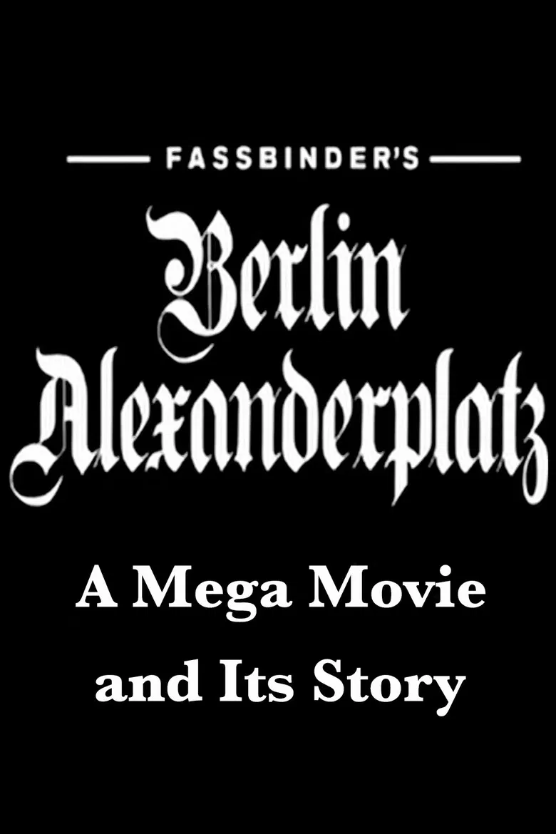 Fassbinder's Berlin Alexanderplatz: A Mega Movie and Its Story poster background