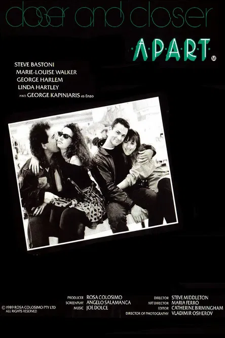 Closer and Closer Apart poster background