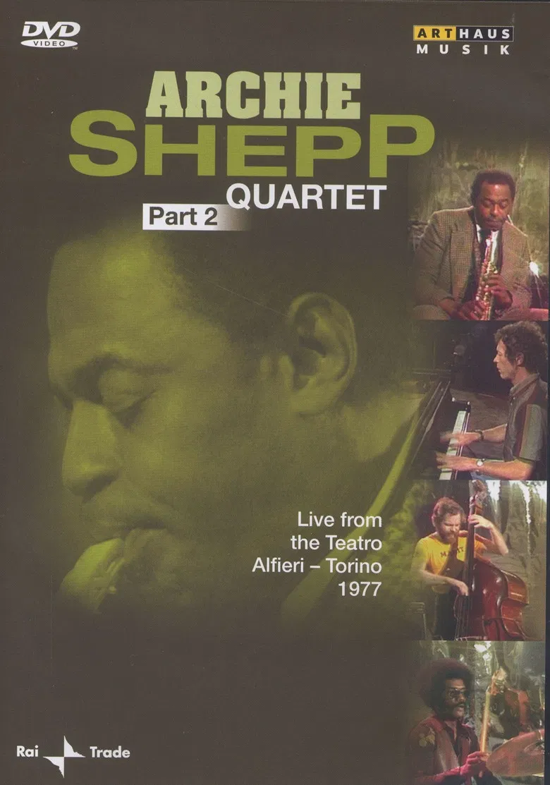 Archie Shepp Quartet: Live from the Teatro Alfieri - Torino 1977: Part 2 poster background