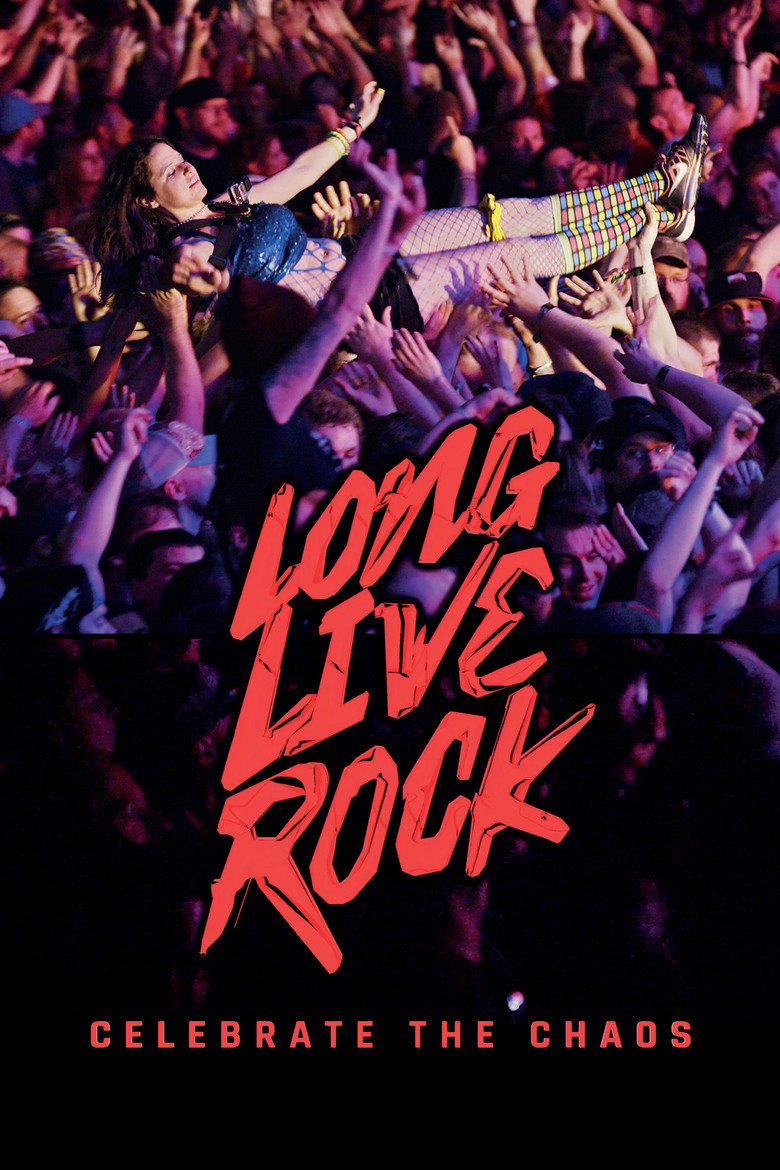Long Live Rock... Celebrate the Chaos poster background