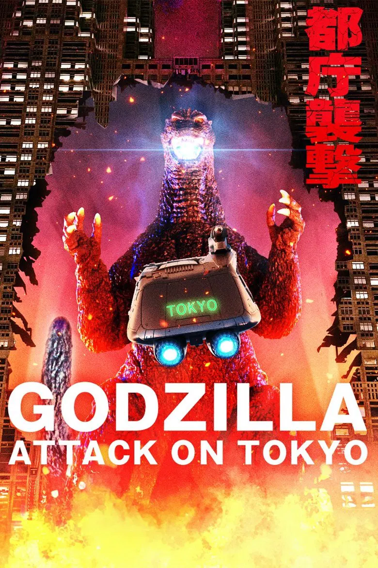 Godzilla: Attack on Tokyo poster background
