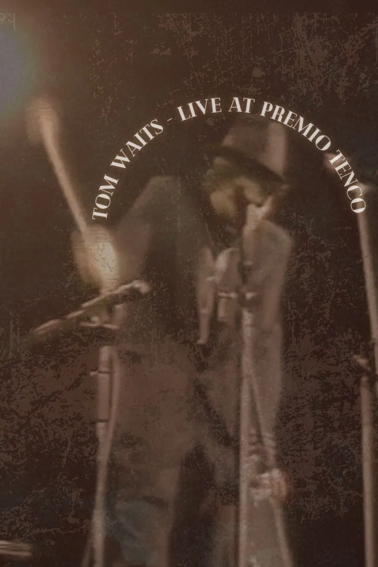 Tom Waits - Live at Premio Tenco in Sanremo Italy poster background