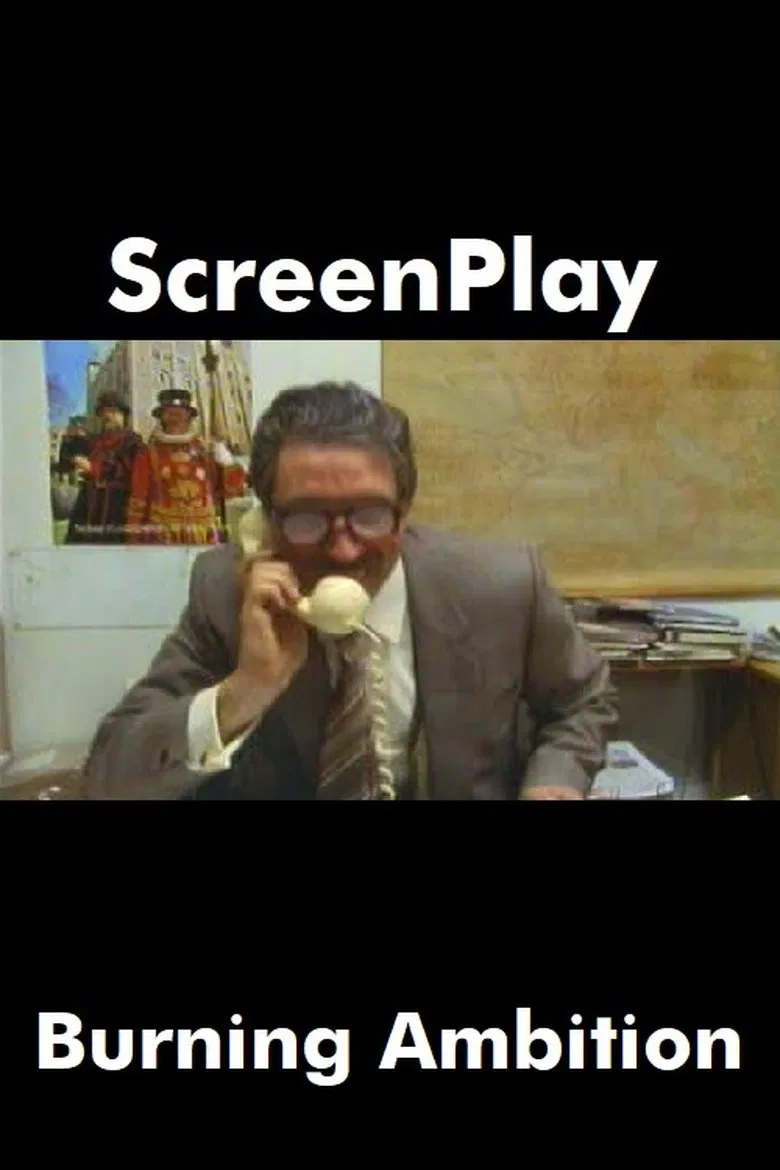 Burning Ambition poster background
