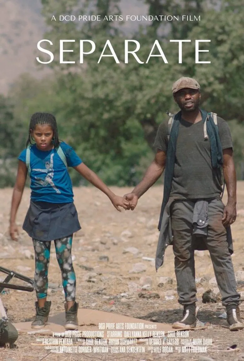 Separate poster background