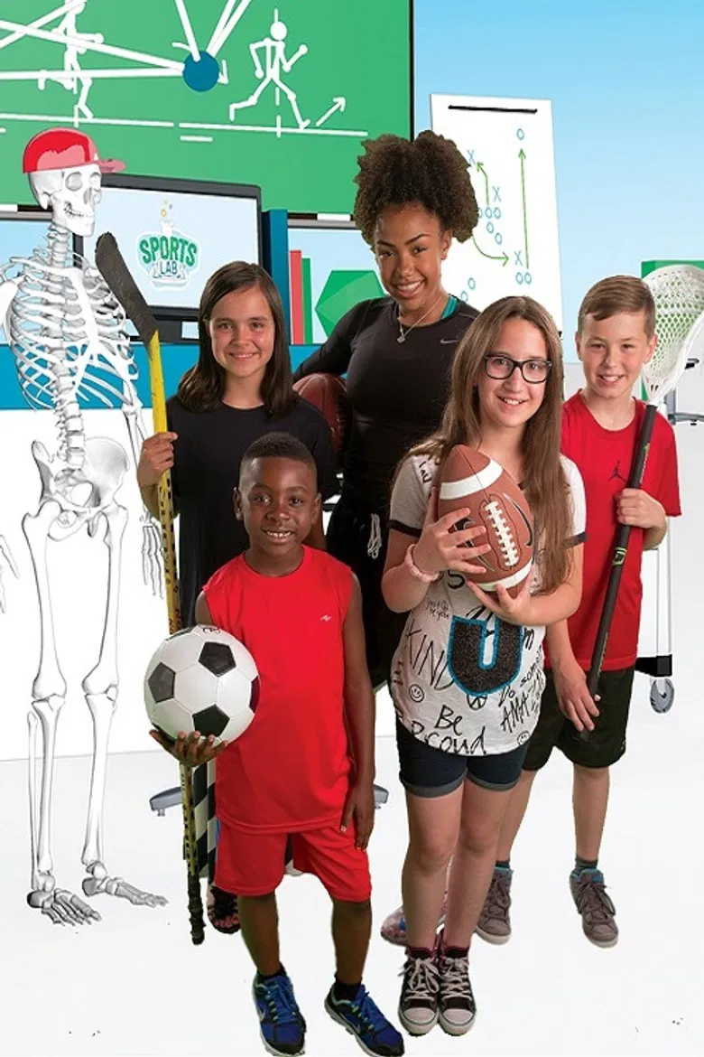 Sports Lab poster background