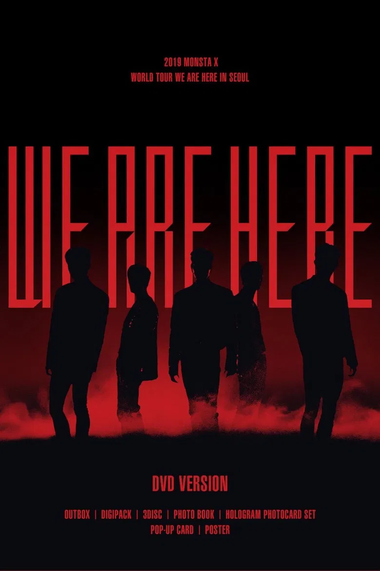 Monsta X World Tour: We Are Here In Seoul poster background