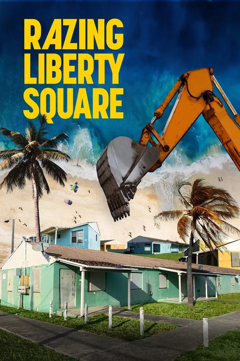 Razing Liberty Square poster background