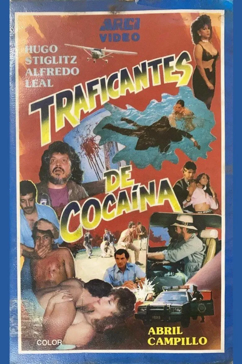 Traficantes de cocaina poster background