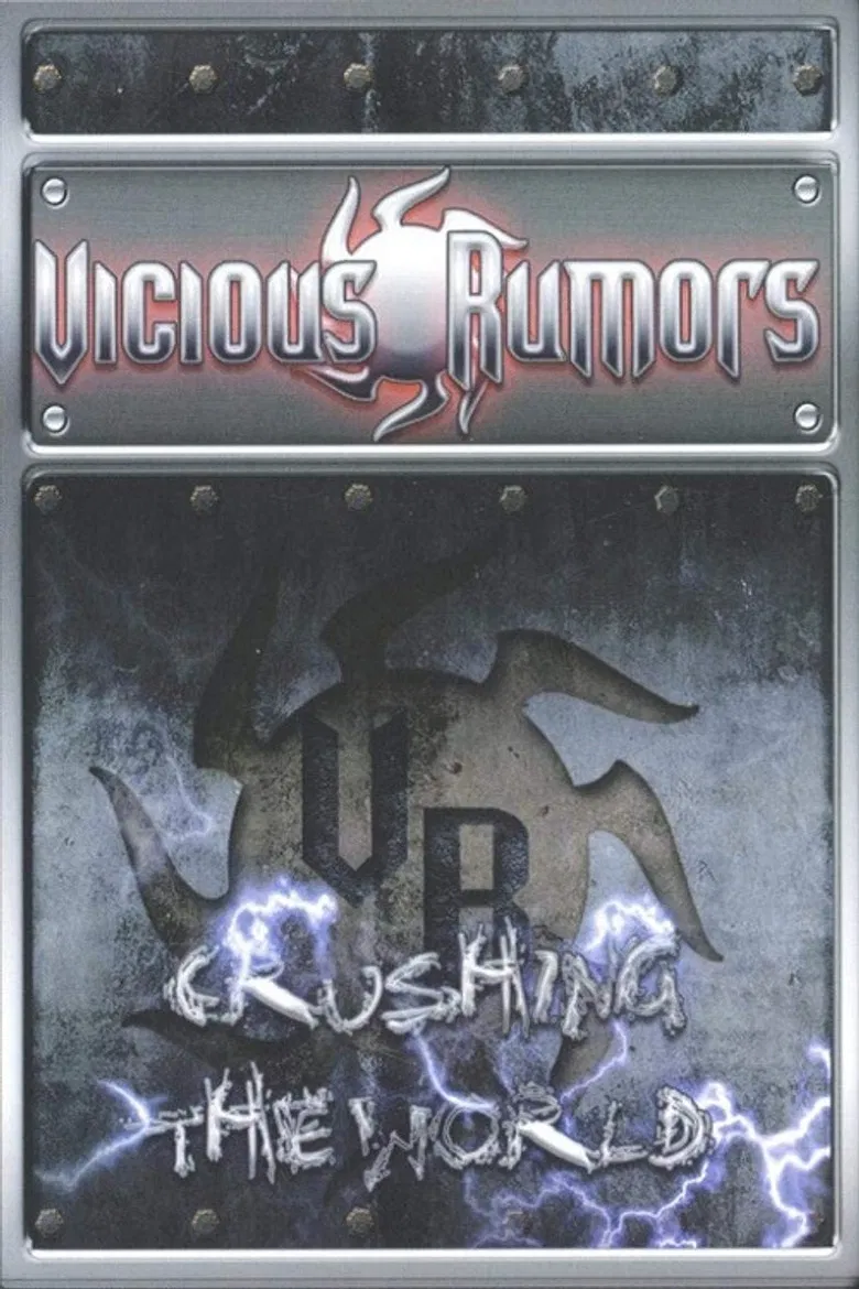 Vicious Rumours: Crushing The World poster background