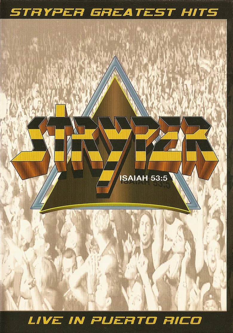 Stryper: Greatest Hits - Live in Puerto Rico poster background
