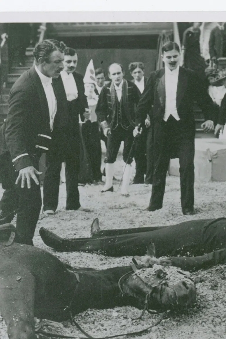 The Last Performance poster background