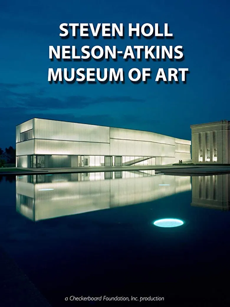 Steven Holl: The Nelson-Atkins Museum of Art, Bloch Building poster background