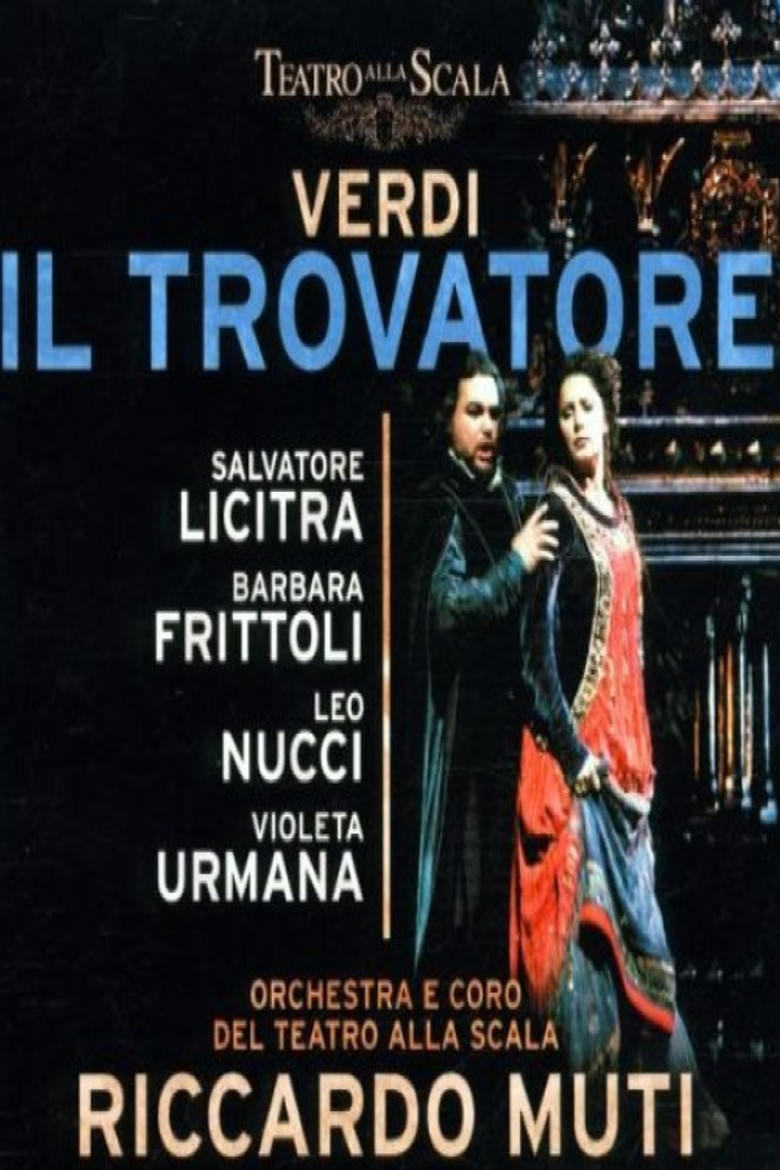 Il Trovatore - Teatro alla Scala poster background
