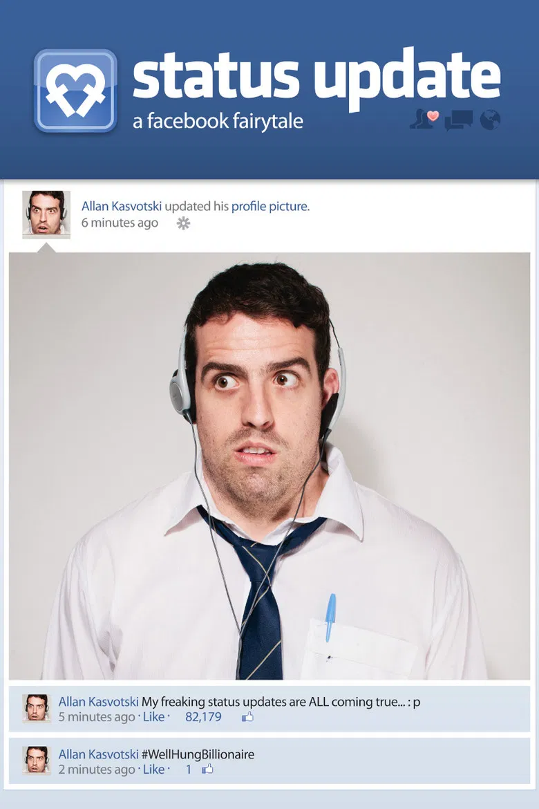 Status Update - A Facebook Fairytale poster background