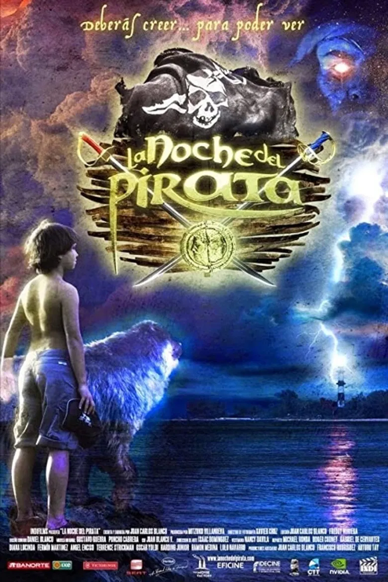 La noche del pirata poster background