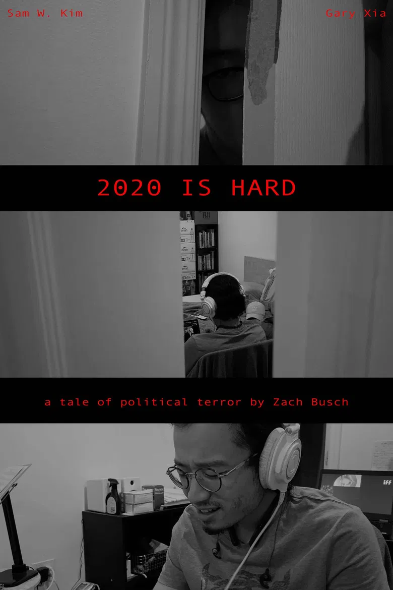 2020 is Hard poster background