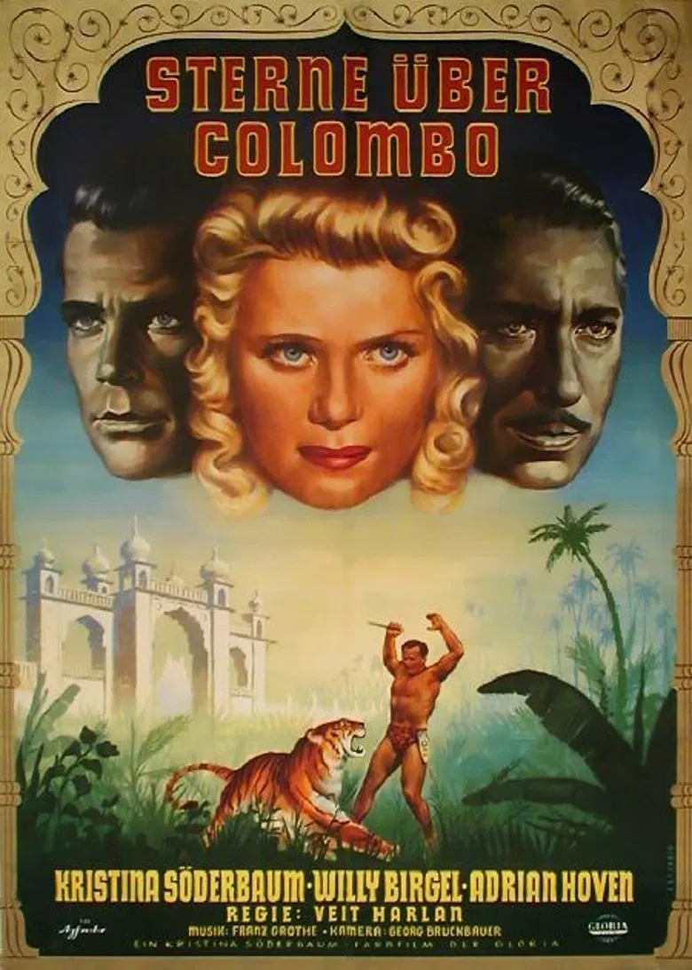 Stars Over Colombo poster background