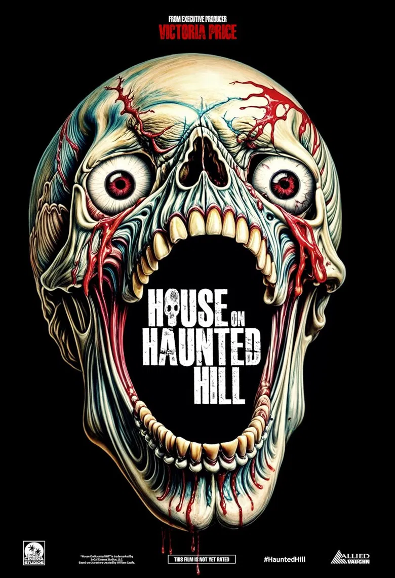 House On Haunted Hill poster background