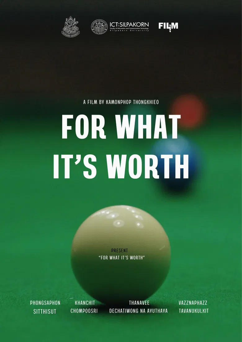 For what it's worth poster background