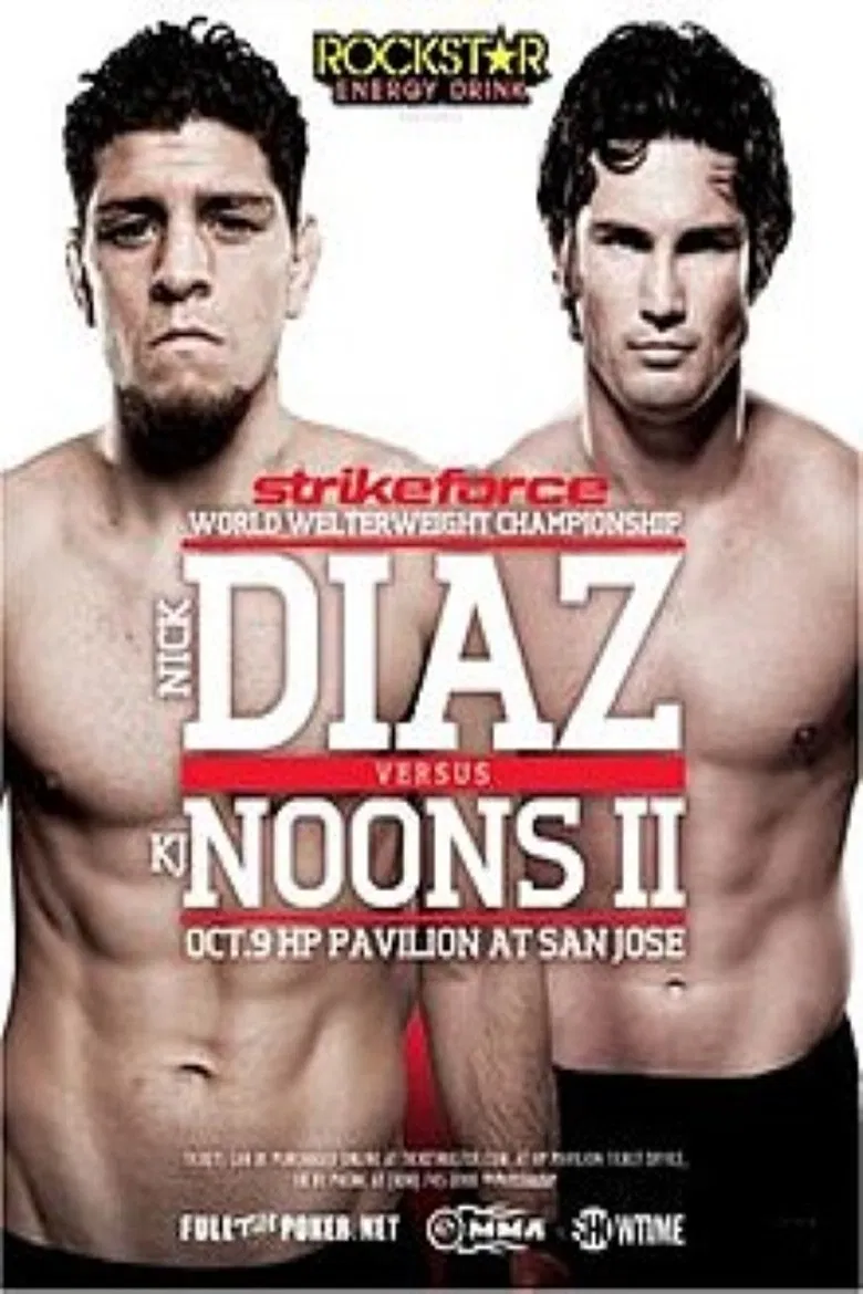Strikeforce: Diaz vs. Noons II poster background