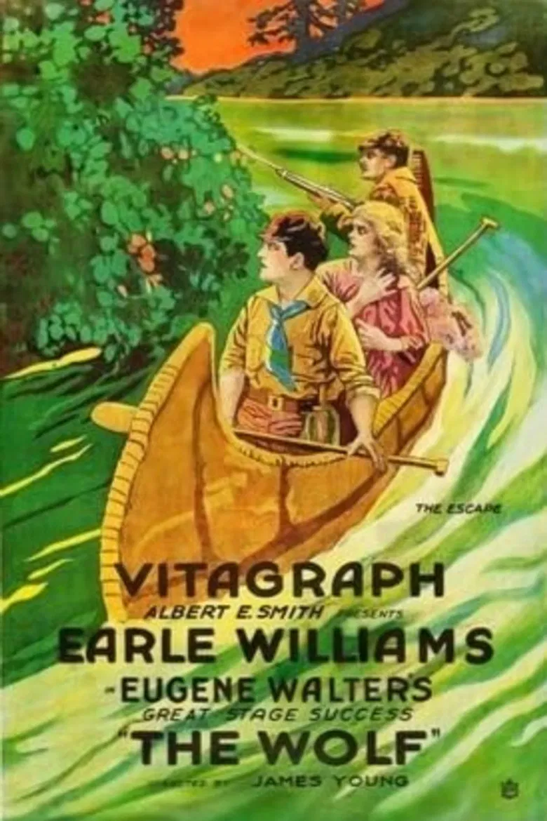 The Wolf poster background