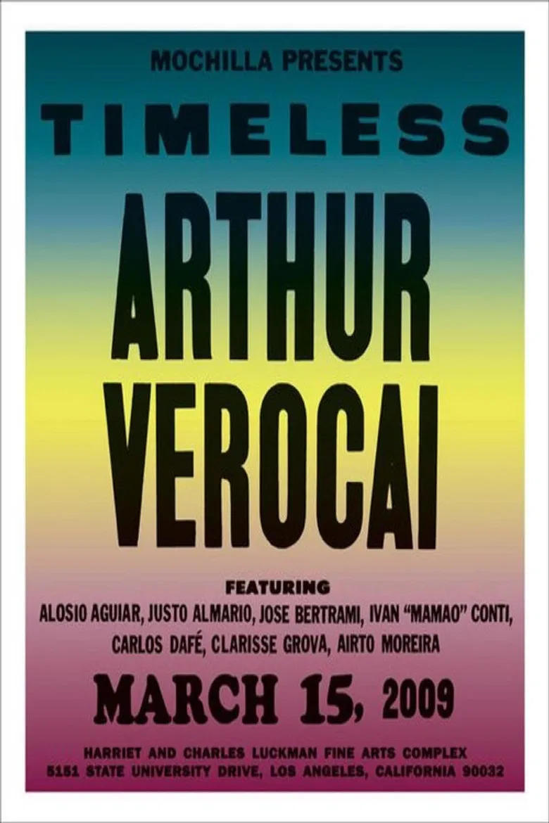 Timeless: The Composer/Arranger Series (Arthur Verocai) poster background