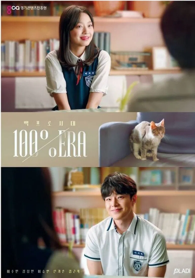 100% Era poster background