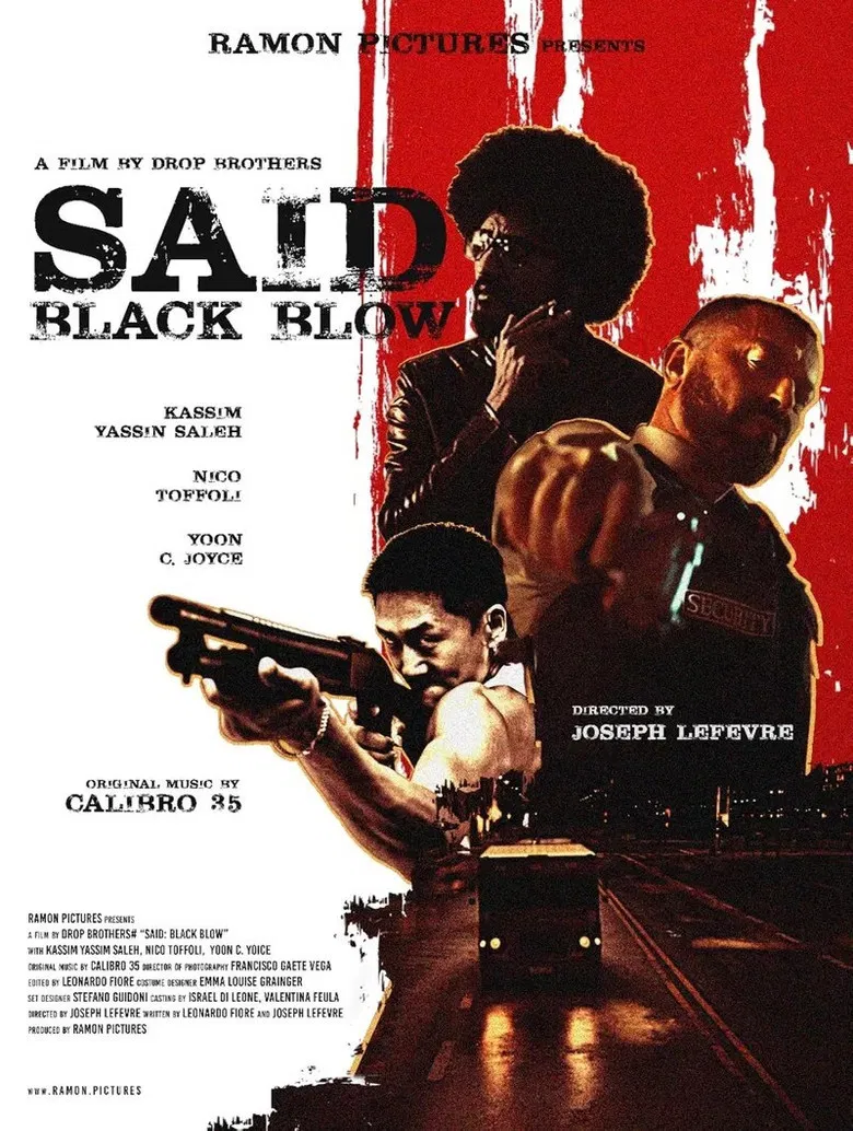 Said: Black Blow poster background